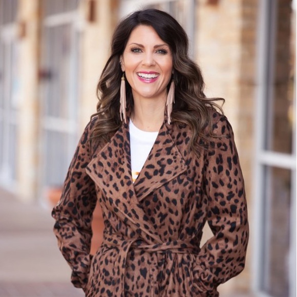 DEAR JOHN DENIM | Leopard Trench Coat - Picture 7 of 10